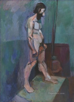 abstract figure Painting - Male Model abstract fauvism Henri Matisse